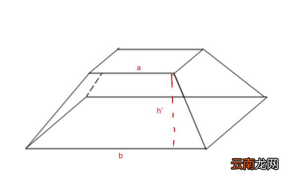 棱台侧面积公式，四棱台的面积怎么求