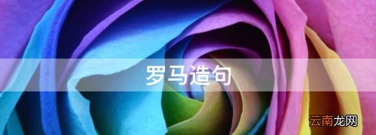 罗马造句，用罗马造句大约30个左右的句子