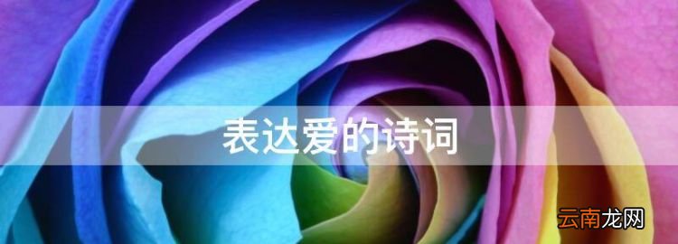 表达爱的诗词，梦字开头的诗句爱情的