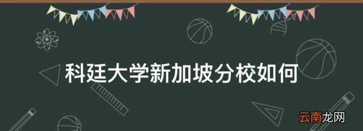 科廷大学新加坡分校如何