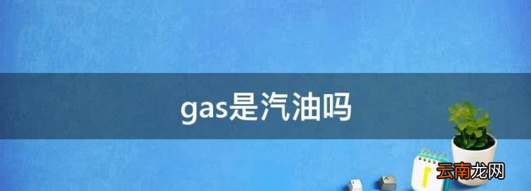 gas是汽油，汽车用石油还是汽油