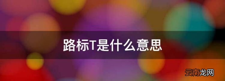 路标T是什么意思，路上桥梁30t和5t交通标志是什么意思