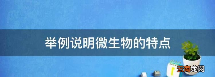 举例说明微生物的特点，什么是微生物,微生物的特点