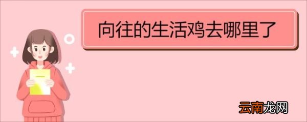 向往的生活鸡去哪里了 《向往的生活》节目模式